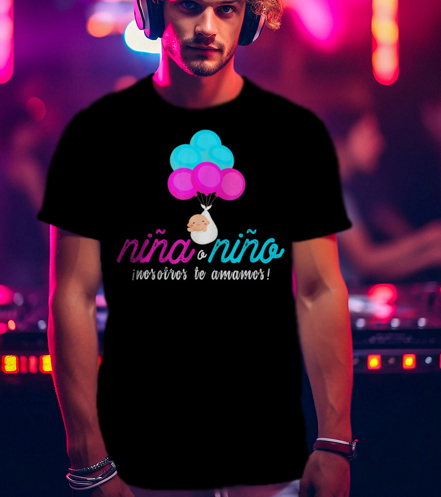 Niña O Niño Nosotros Te Amamos Playera Latino Revelación T-Shirt