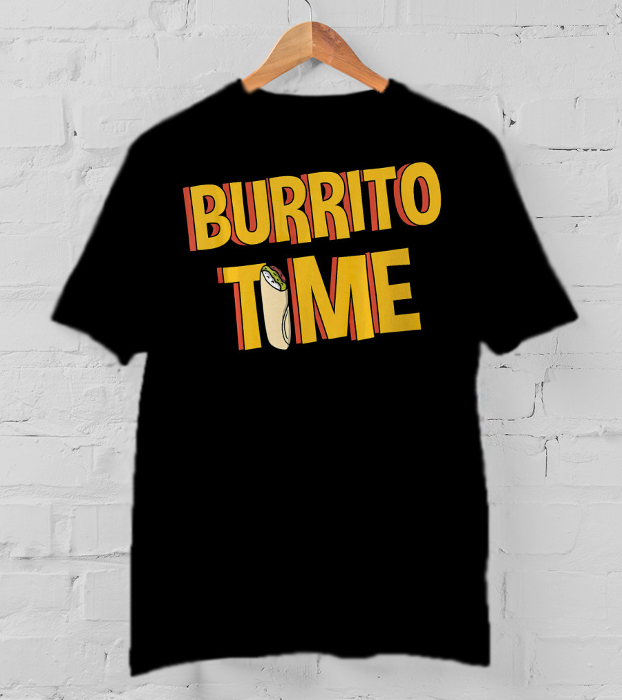 Cinco De Mayo Burrito Time T-Shirt