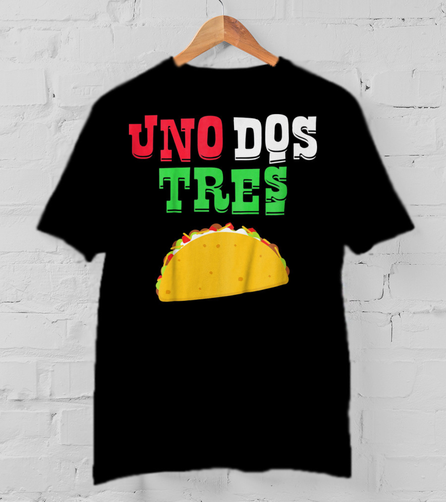 Uno Dos Tres Taco Kids Funny T-Shirt