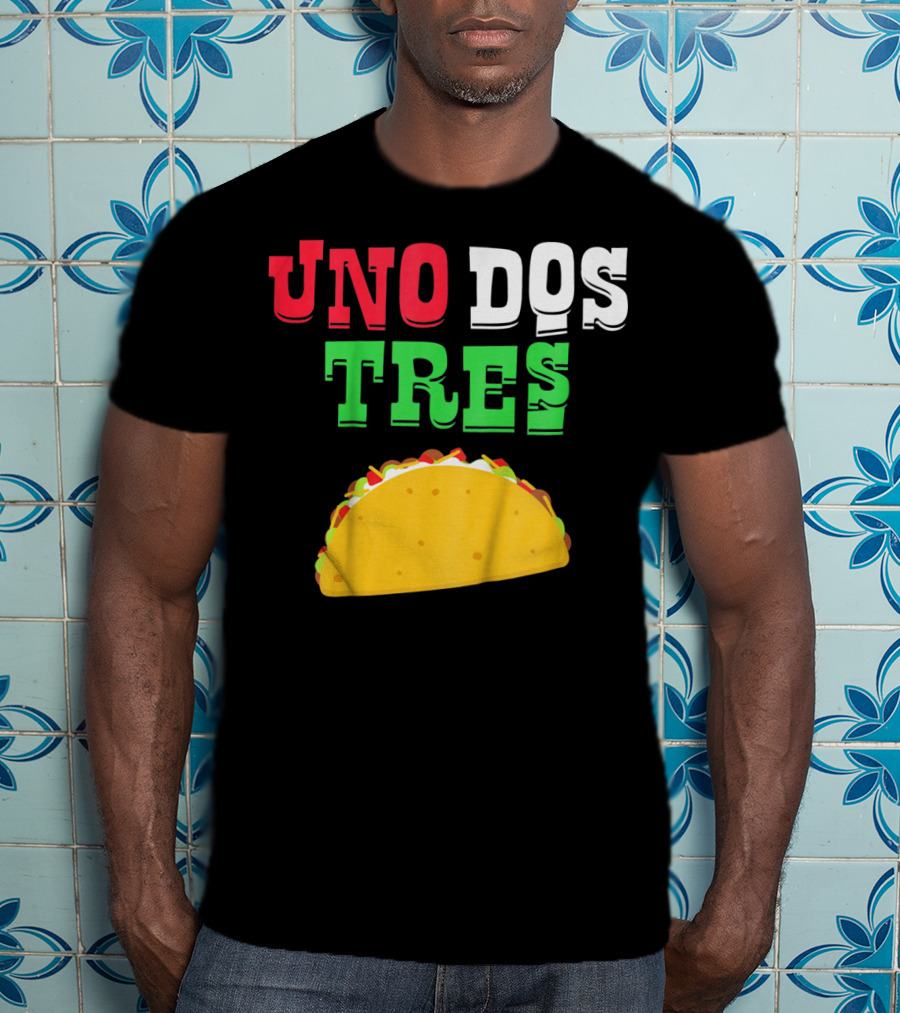 Uno Dos Tres Taco Kids Funny T-Shirt