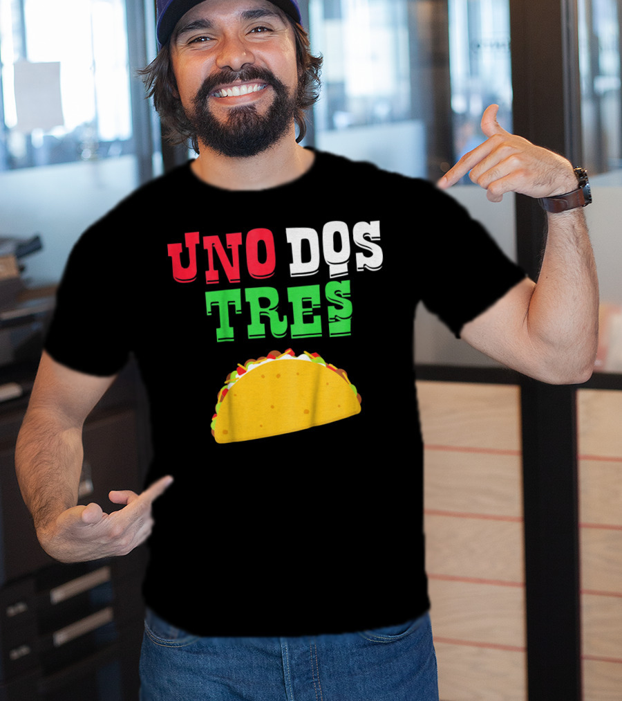 Uno Dos Tres Taco Kids Funny T-Shirt