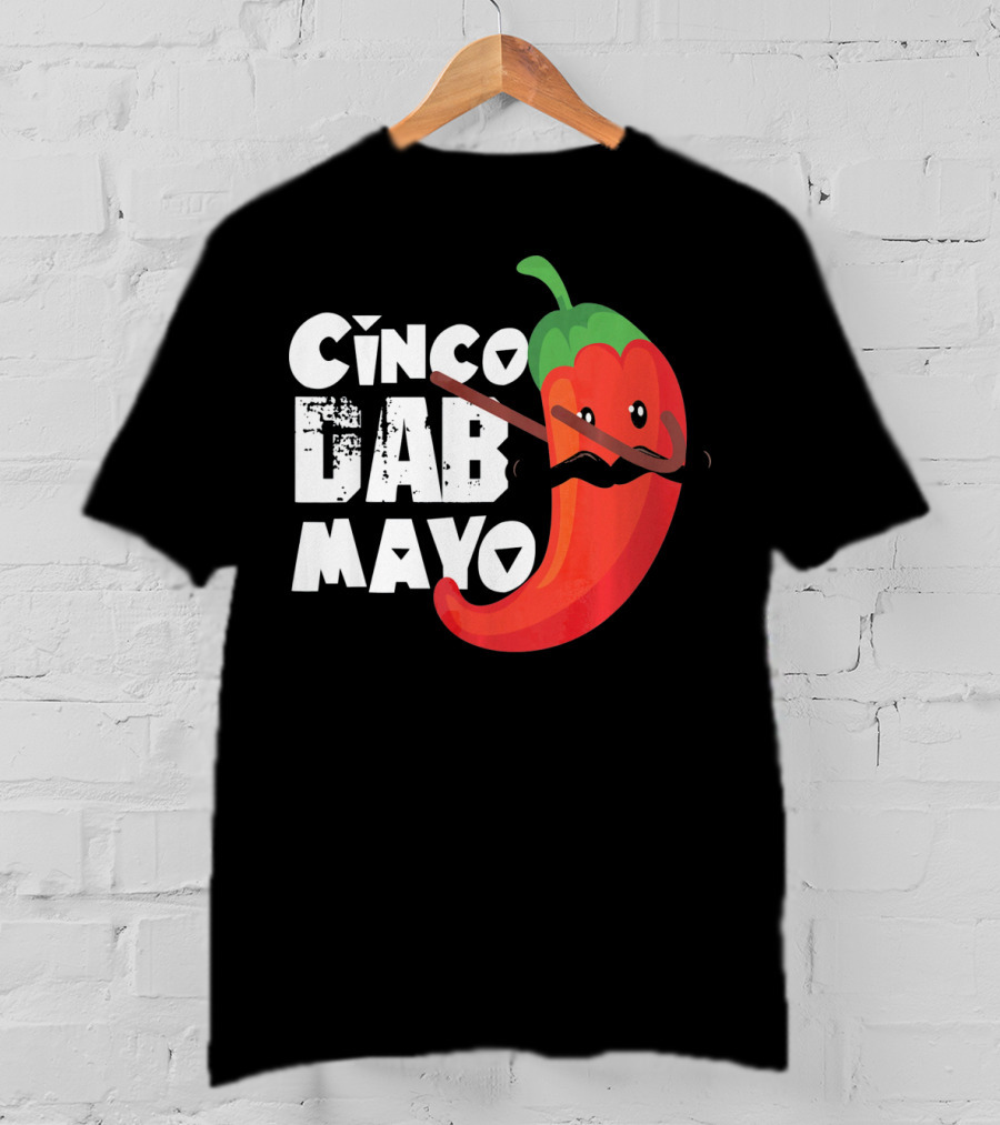 Cinco De Mayo Dab Pepper T-Shirt