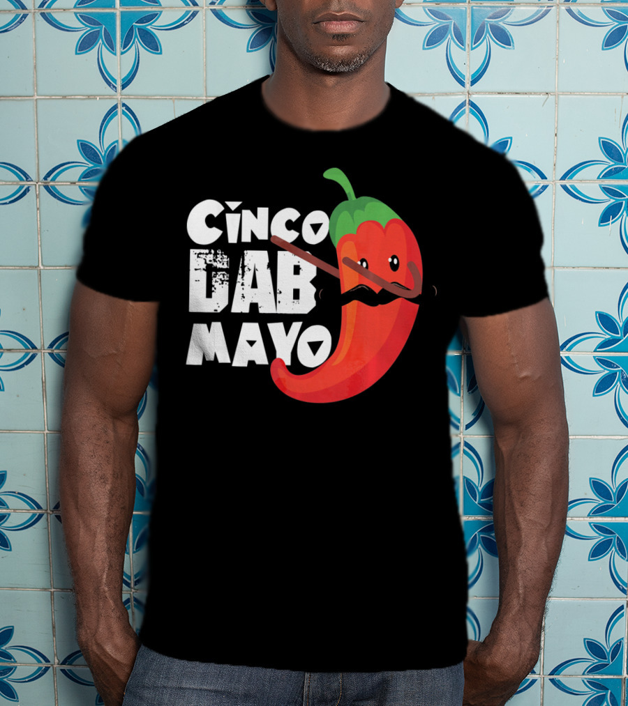 Cinco De Mayo Dab Pepper T-Shirt