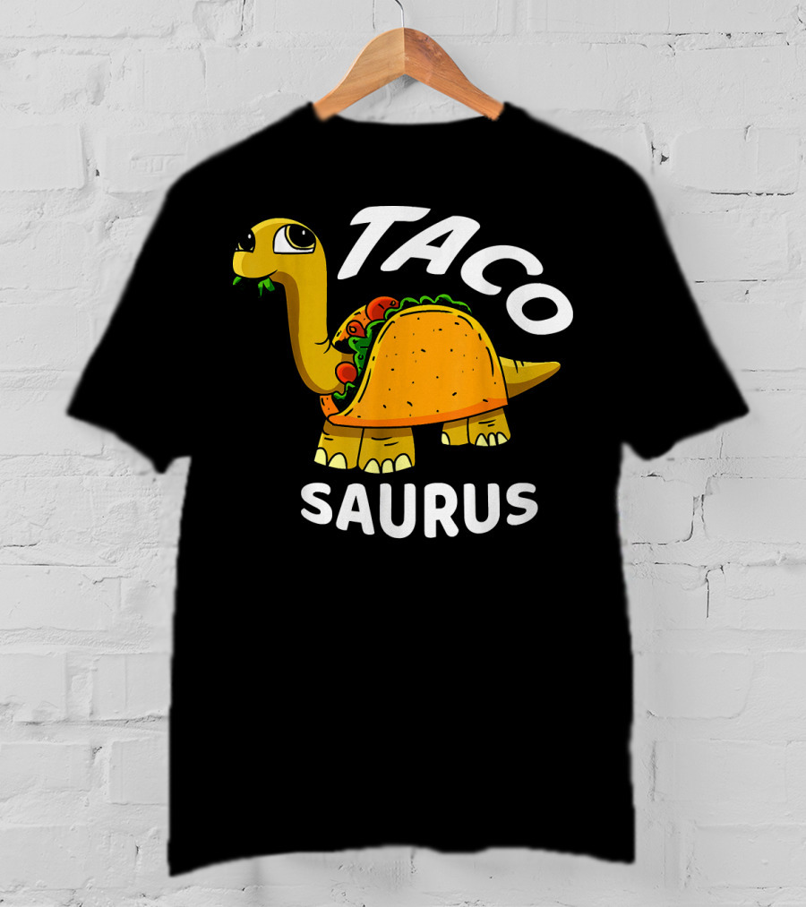 Tacosaurus Dinosaur Humor Cinco De Mayo T-Shirt