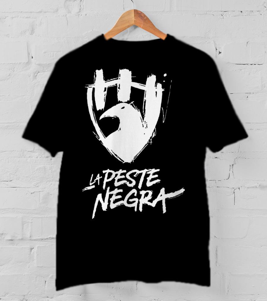 Club De Cuervos La Peste Negra Logo Shield T-Shirt