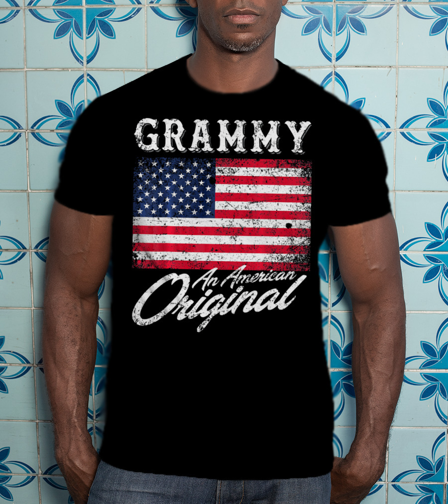 GRAMMY An American Original With USA Flag T-Shirt