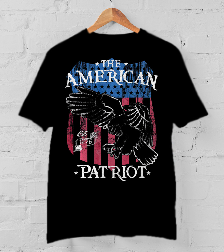 The American Patriot Est 1776 Eagle T-Shirt