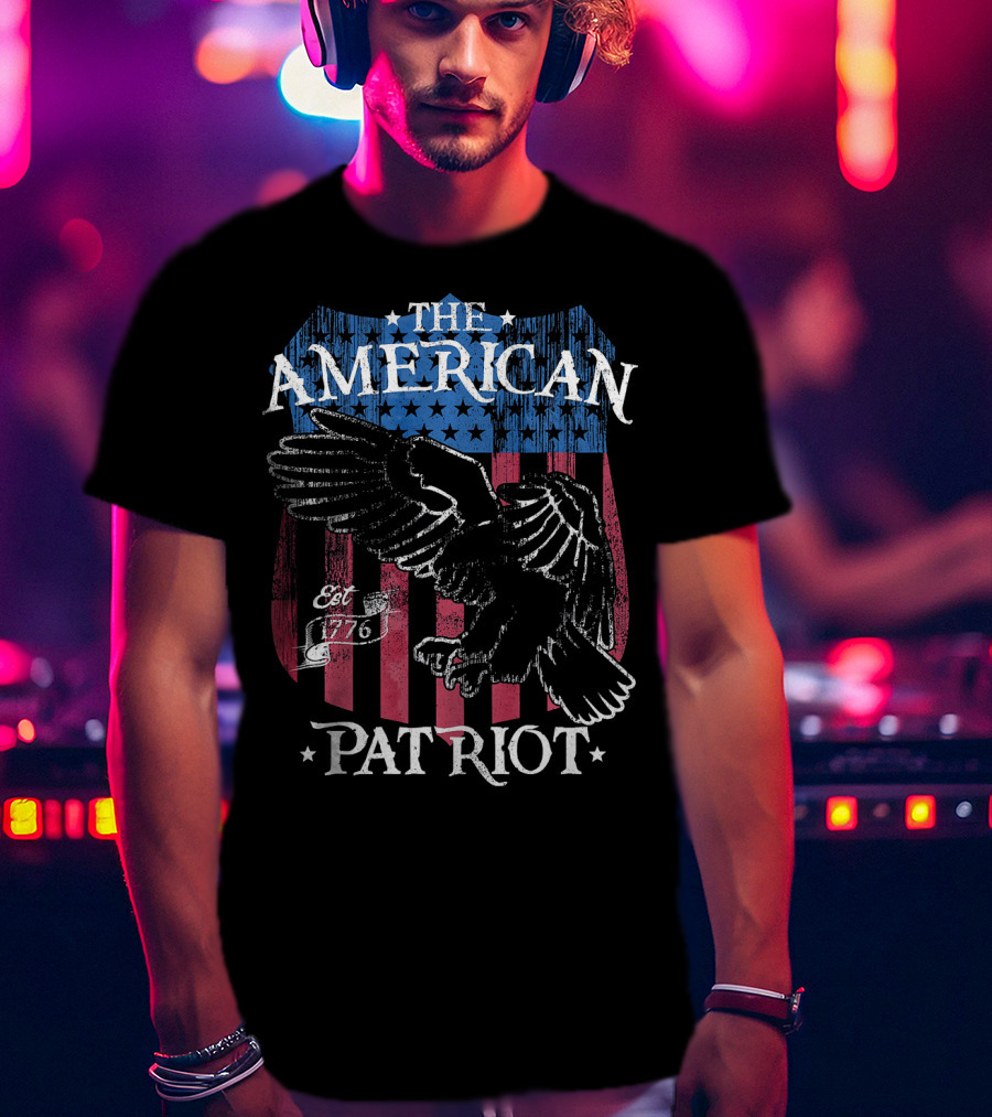 The American Patriot Est 1776 Eagle T-Shirt