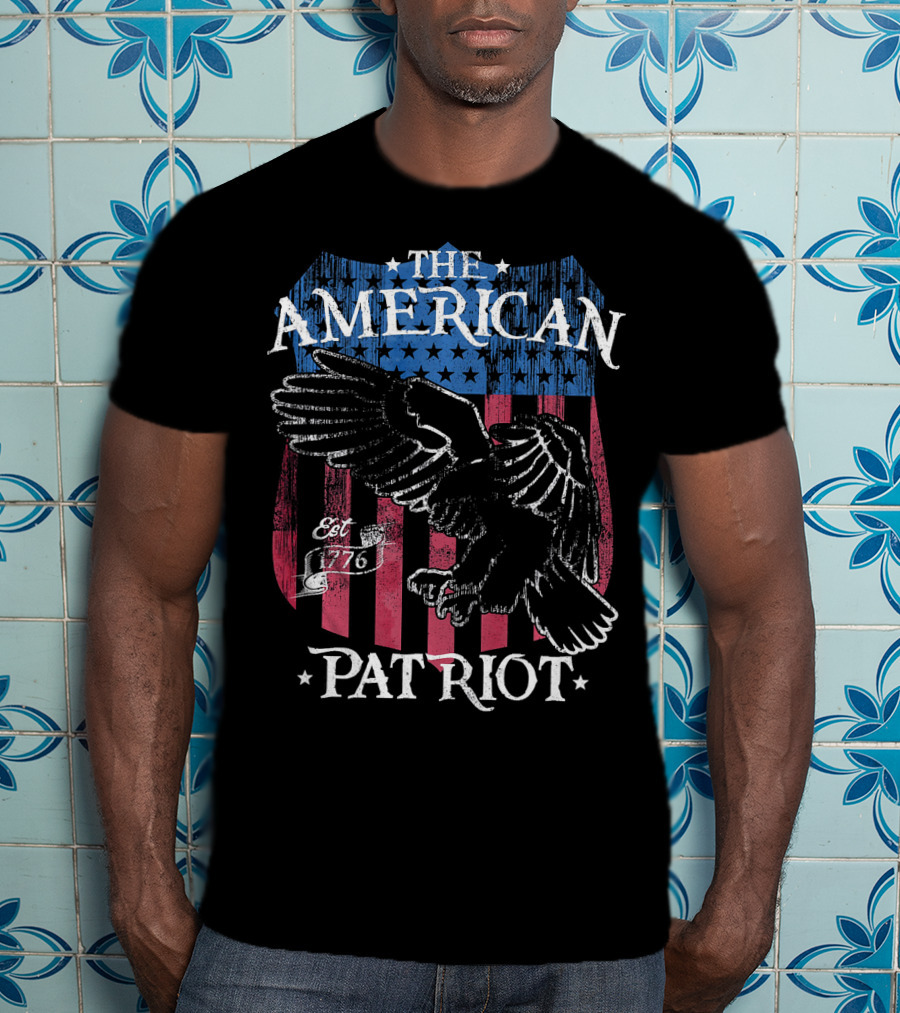 The American Patriot Est 1776 Eagle T-Shirt