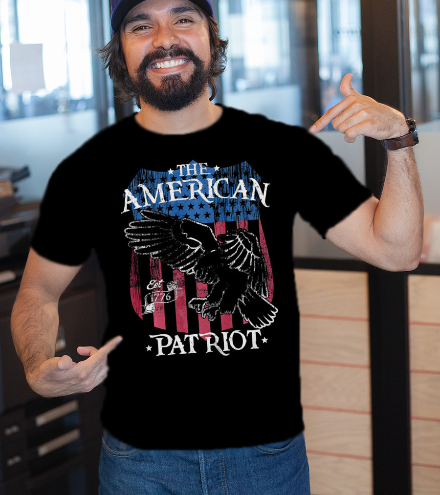 The American Patriot Est 1776 Eagle T-Shirt