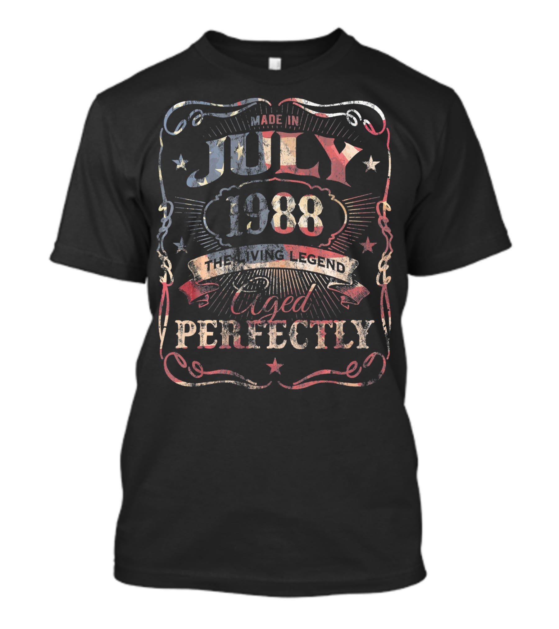 Made In July 1988 The Living Legend Aged Perfectly T-Shirt
