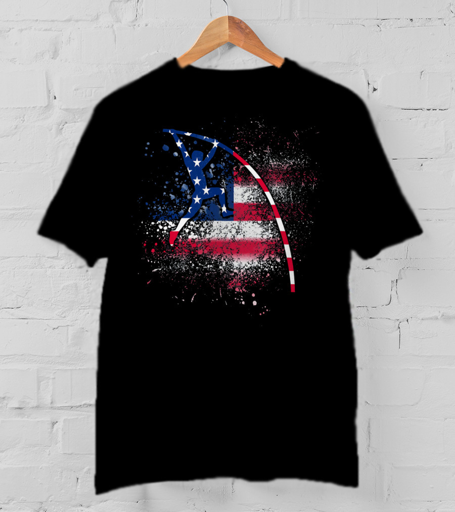 Independence Day Pole Vaulting T-Shirt