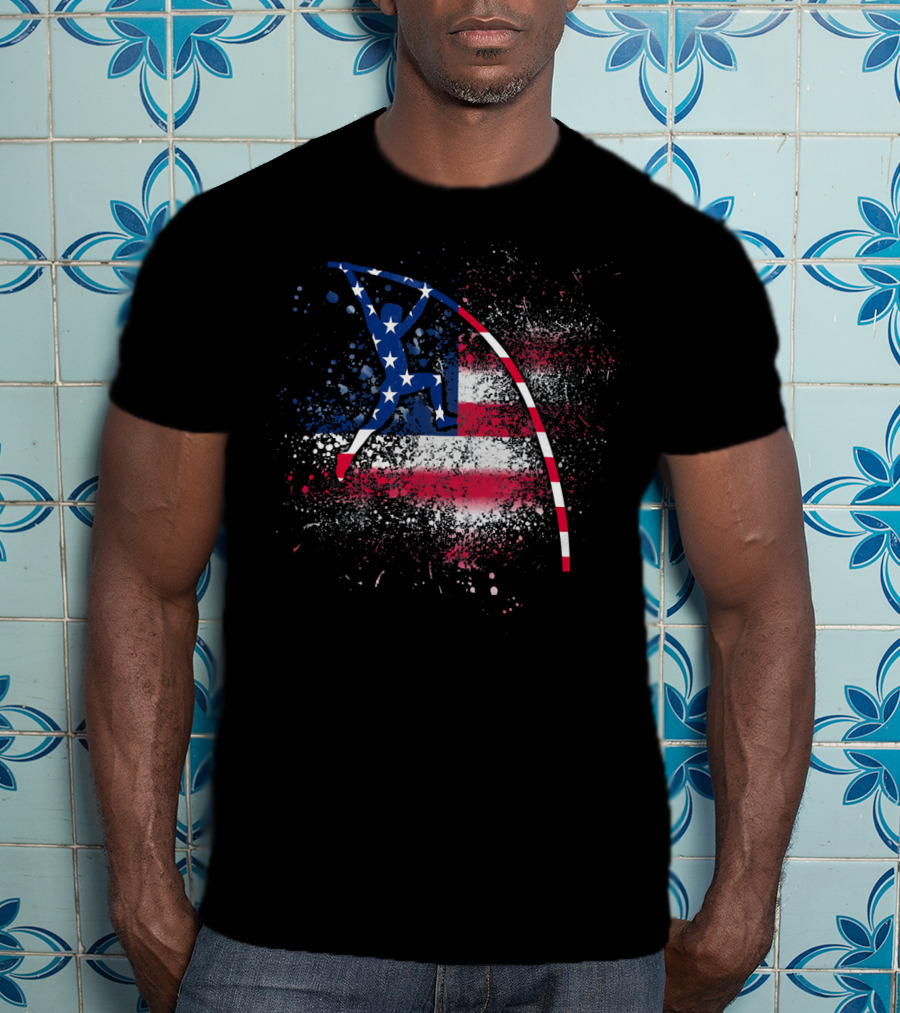 Independence Day Pole Vaulting T-Shirt