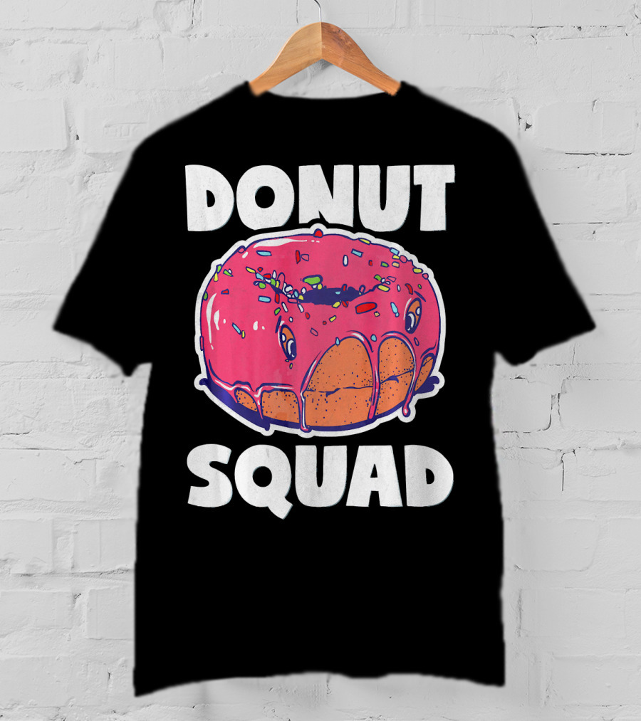 Donut Squad Vintage Baked Fried Cake Don Sprinkles T-Shirt