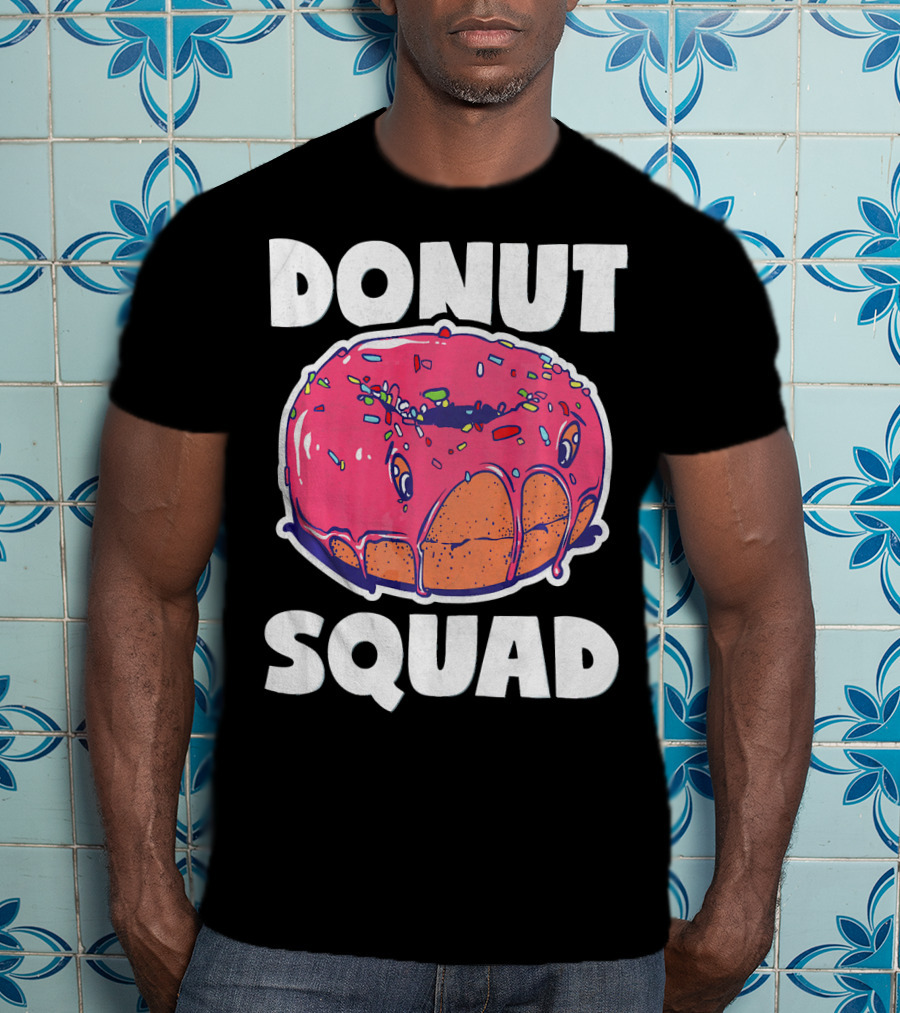 Donut Squad Vintage Baked Fried Cake Don Sprinkles T-Shirt