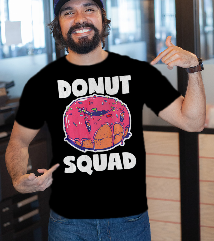 Donut Squad Vintage Baked Fried Cake Don Sprinkles T-Shirt