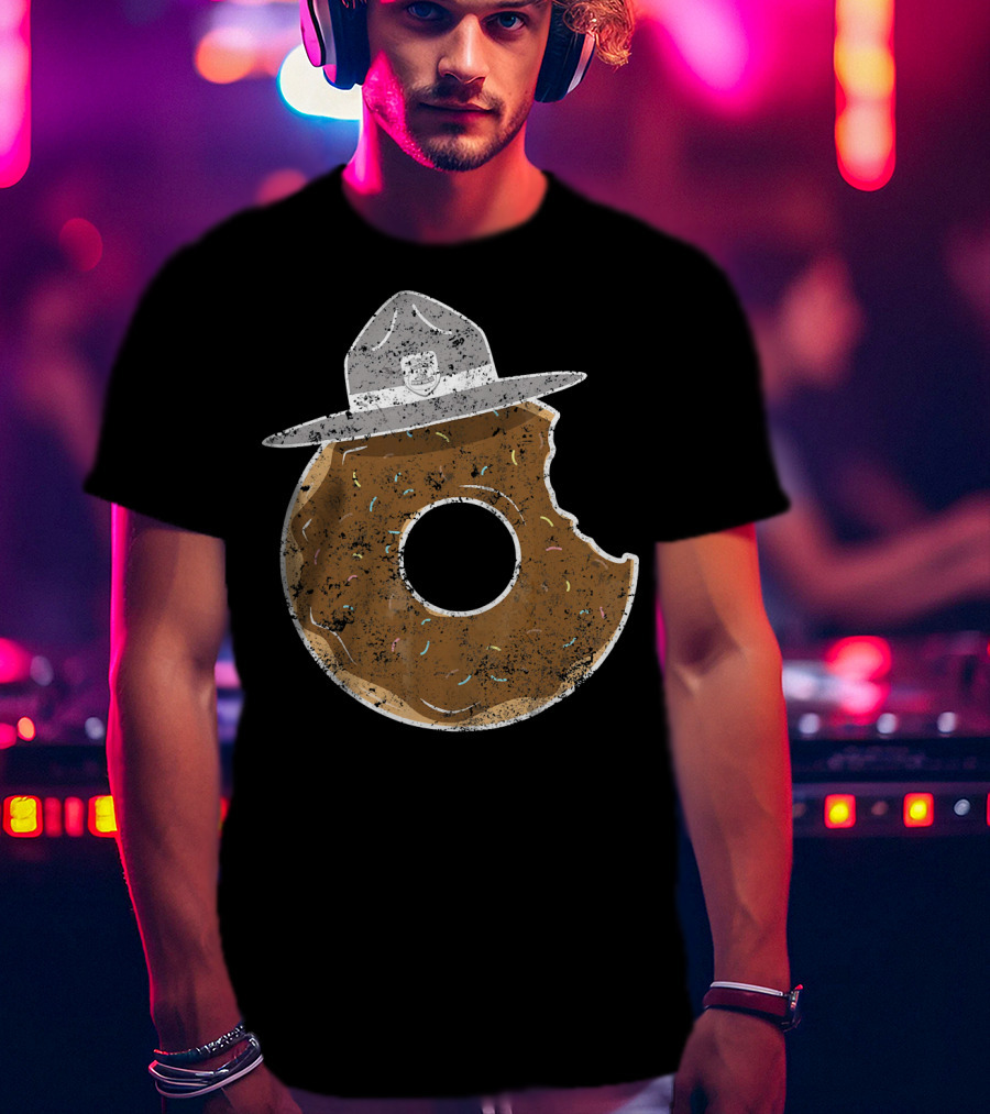 Police Donut State Police State Hat T-Shirt