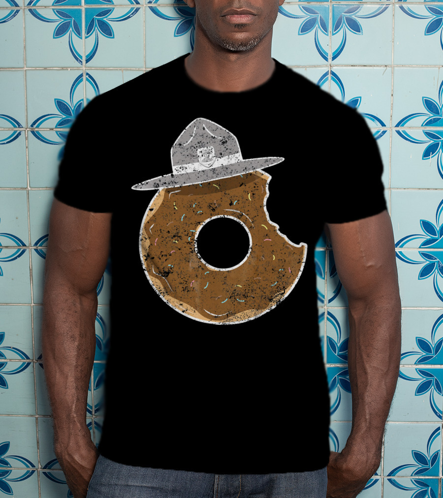 Police Donut State Police State Hat T-Shirt