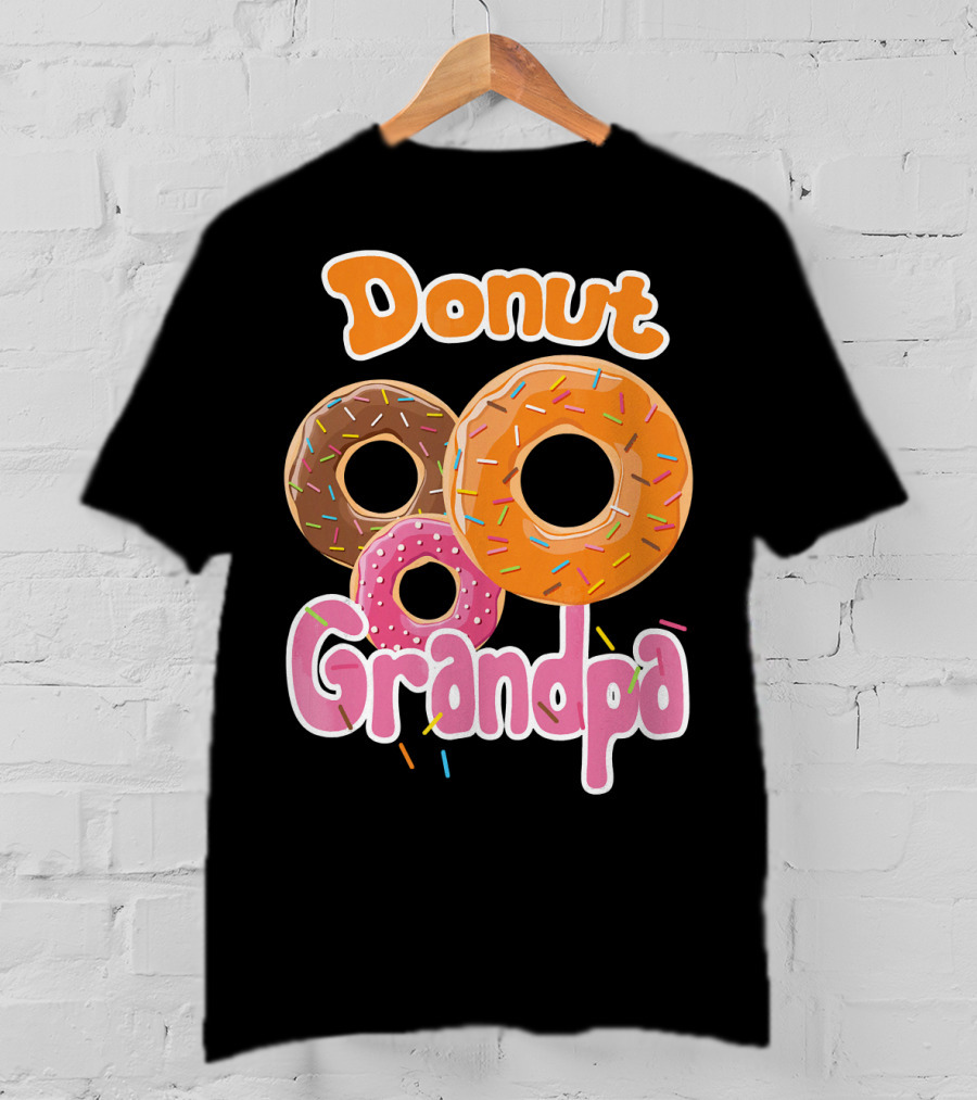 Donut Grandpa Trio Sprinkles T-Shirt