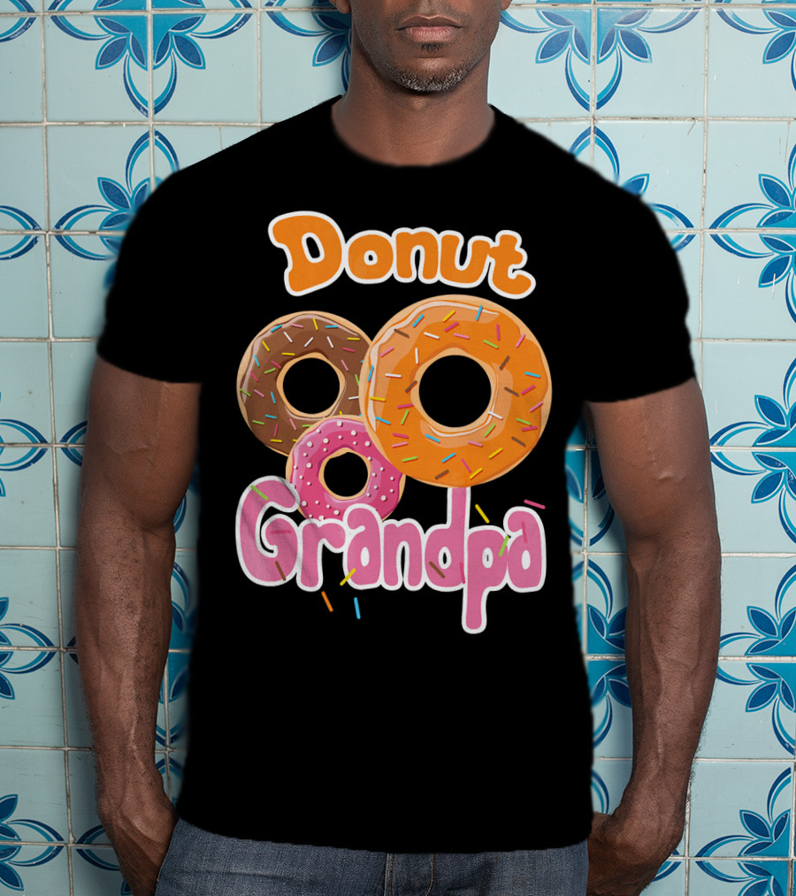 Donut Grandpa Trio Sprinkles T-Shirt