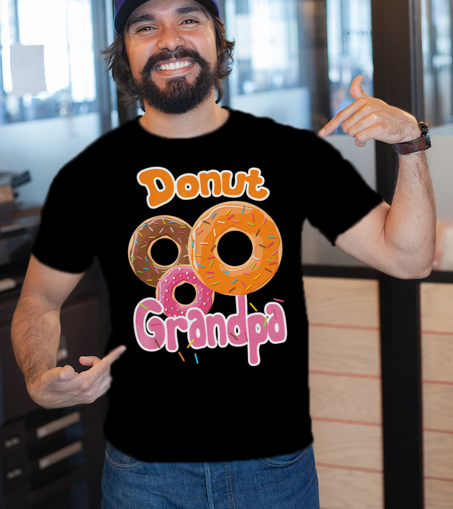 Donut Grandpa Trio Sprinkles T-Shirt
