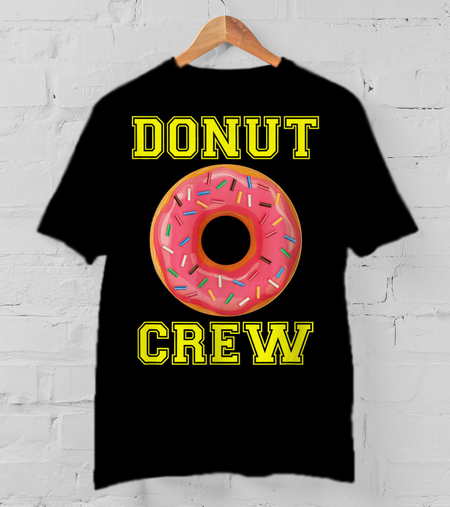 Donut Crew Fun Birthday Party Group T-Shirt