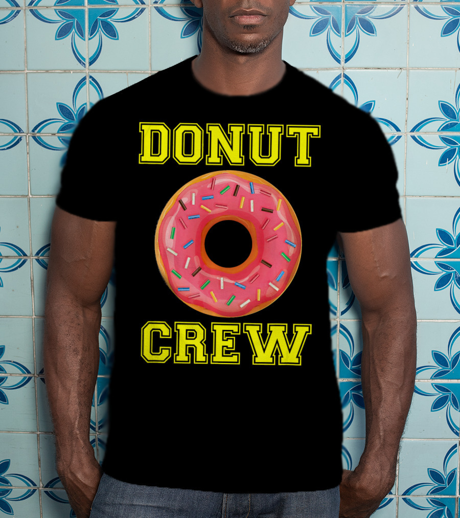 Donut Crew Fun Birthday Party Group T-Shirt