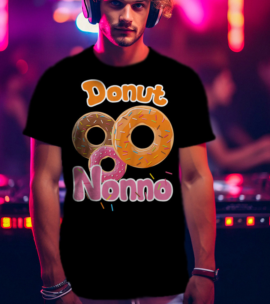 Donut Nonno Sprinkled Doughnut Trio T-Shirt