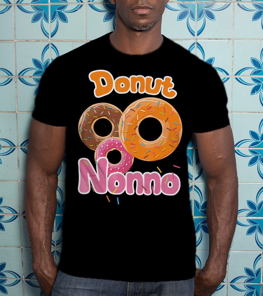 Donut Nonno Sprinkled Doughnut Trio T-Shirt