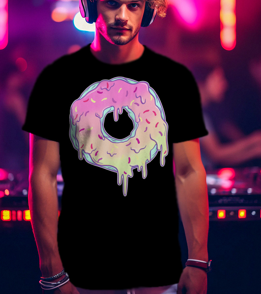 Dripping Pastel Donut Aesthetic Got T-Shirt