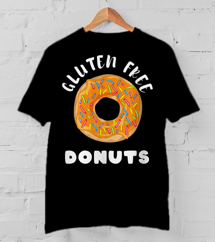 Gluten Free Sprinkled Donuts T-Shirt