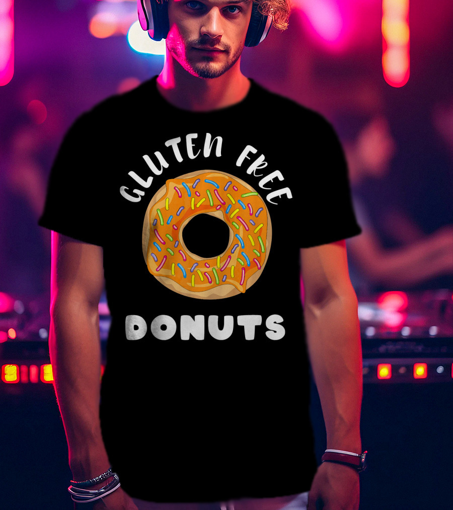 Gluten Free Sprinkled Donuts T-Shirt