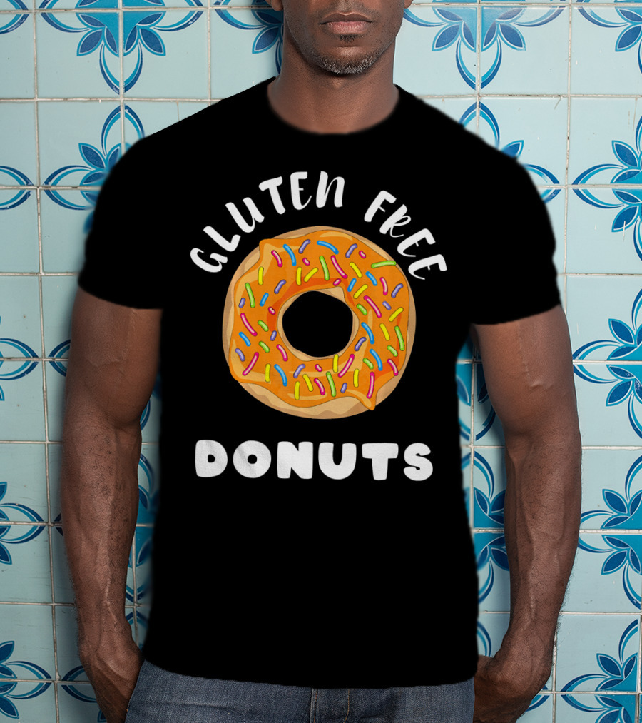 Gluten Free Sprinkled Donuts T-Shirt