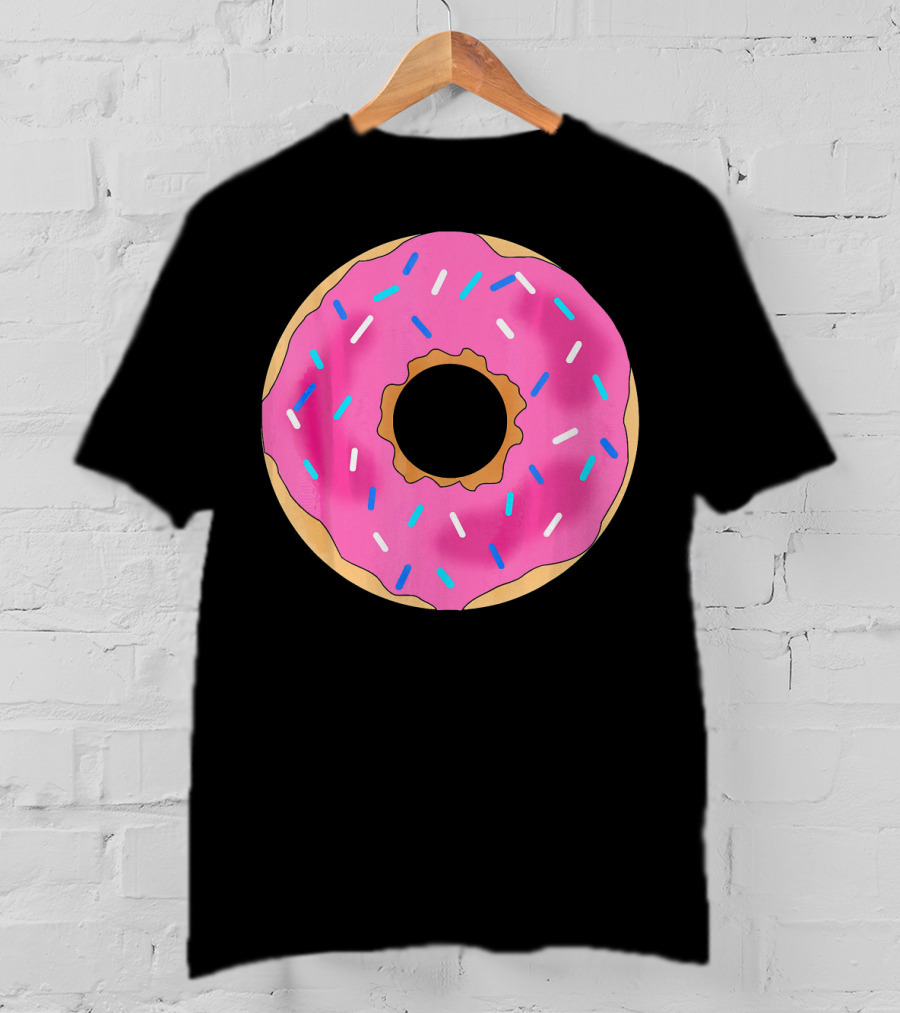 Donut Girls Tod Pink Frosted Sprinkles T-Shirt