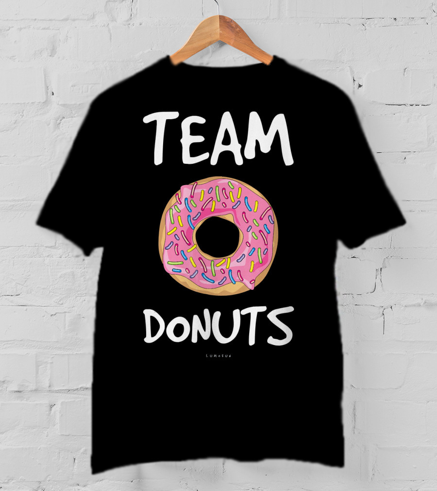Team Donuts Funny Lumaliux T-Shirt