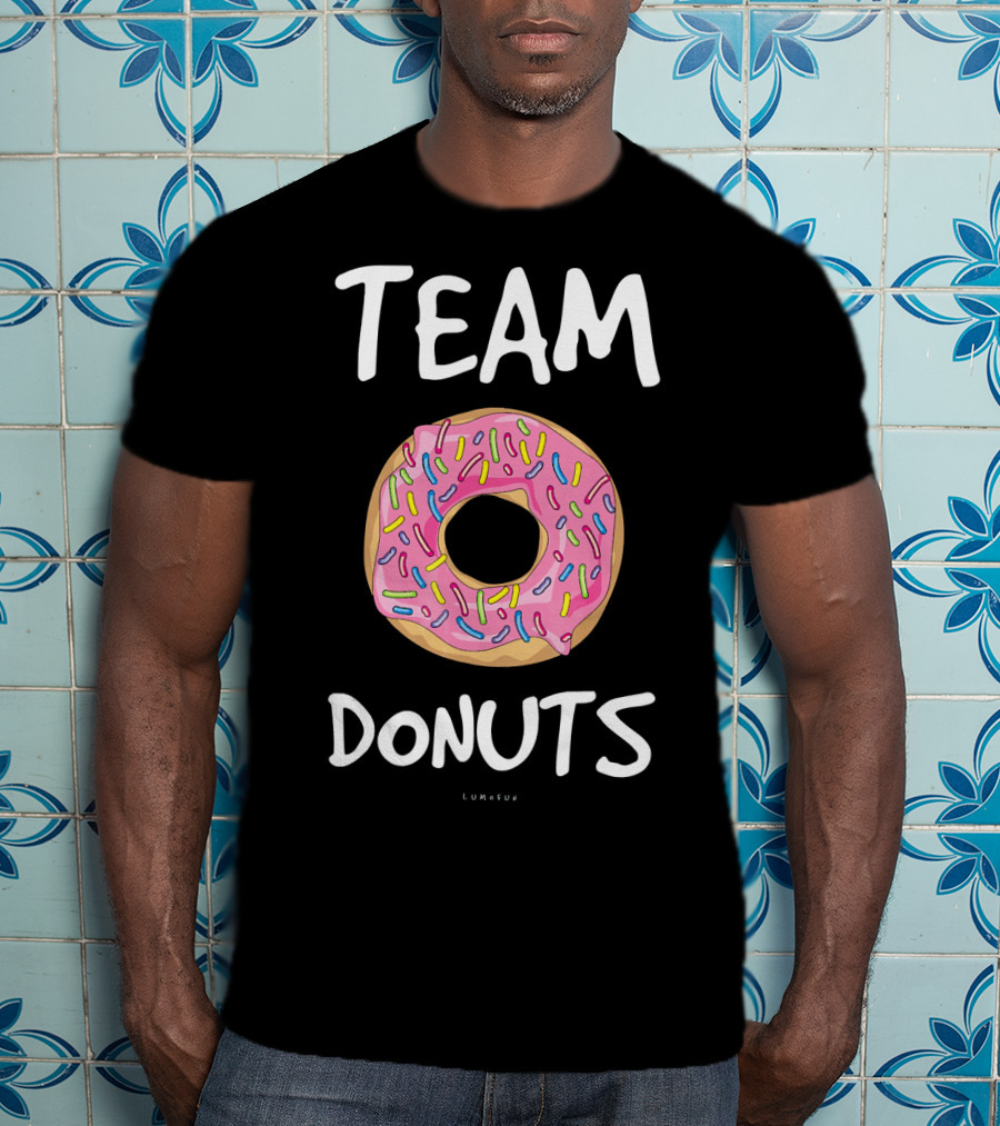 Team Donuts Funny Lumaliux T-Shirt