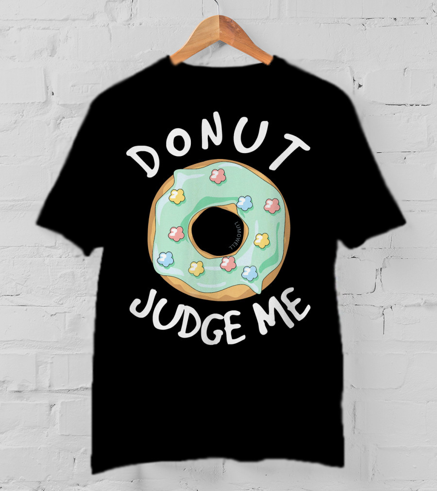 Donut Judge Me Mint Frosted With Sprinkles T-Shirt