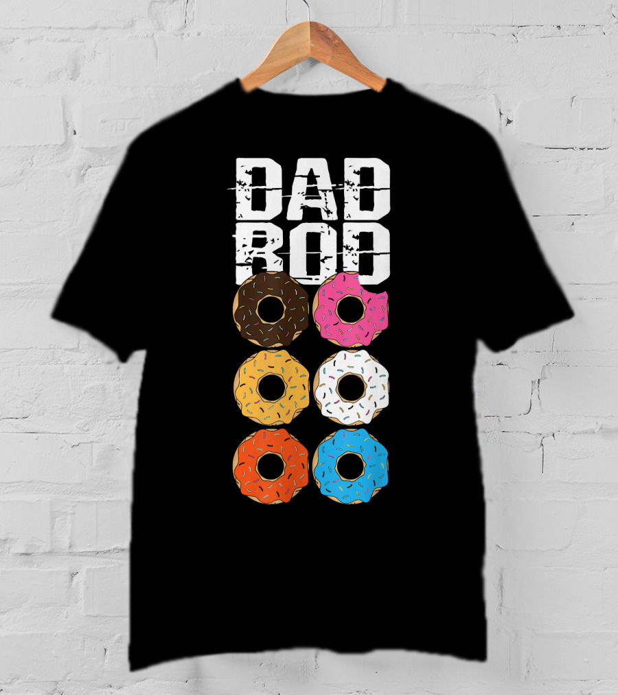 Dad Bod Six Pack Donut T-Shirt