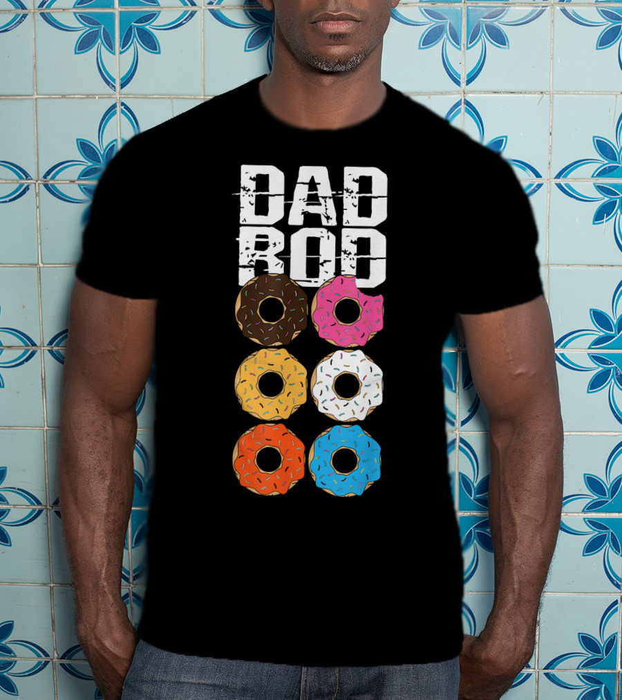 Dad Bod Six Pack Donut T-Shirt