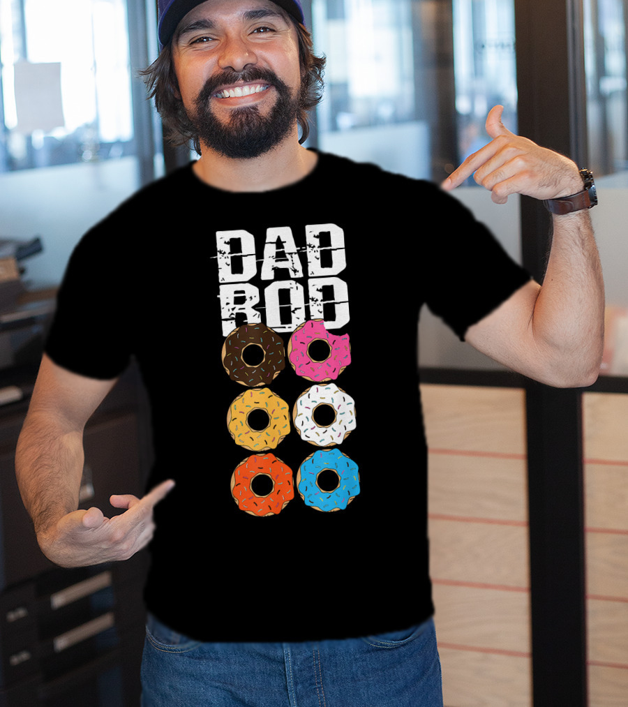 Dad Bod Six Pack Donut T-Shirt