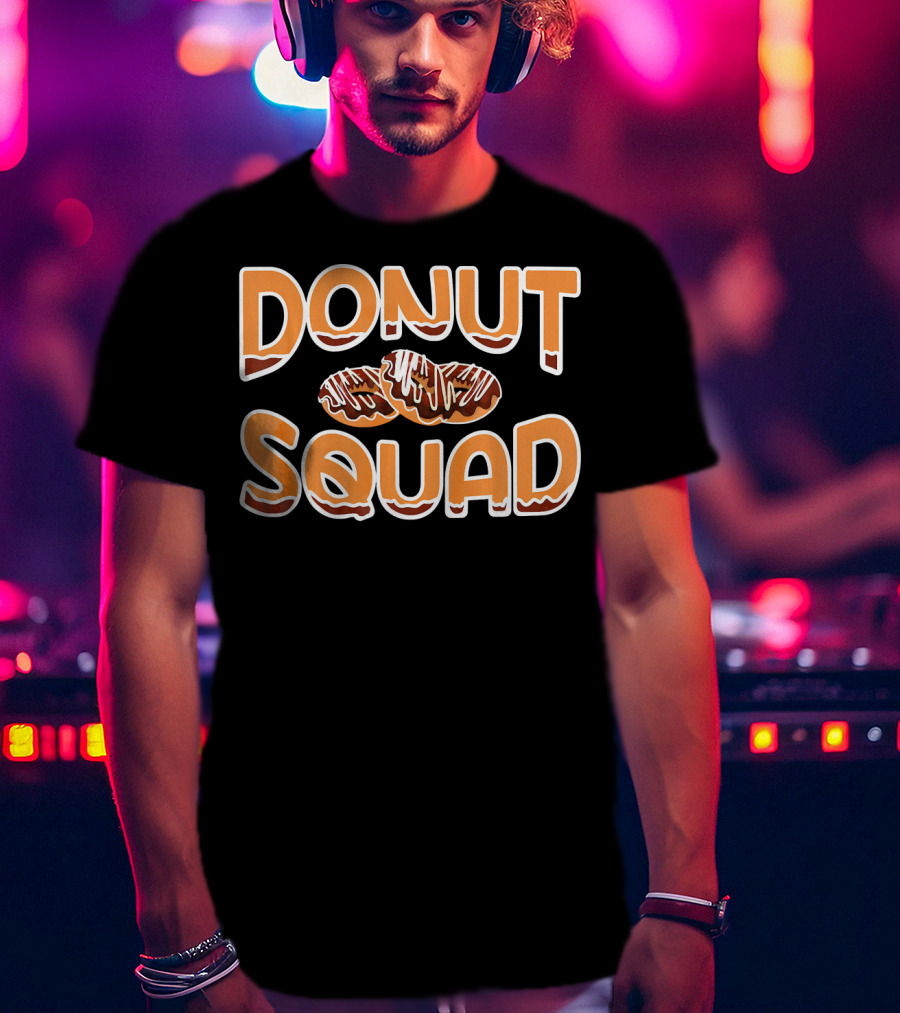 Donut Squad Funny Sprinkle Donuts Lover T-Shirt
