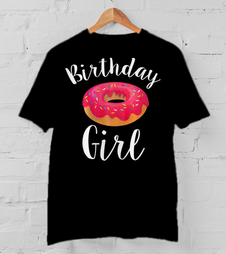 Birthday Girl Donut With Sprinkles T-Shirt