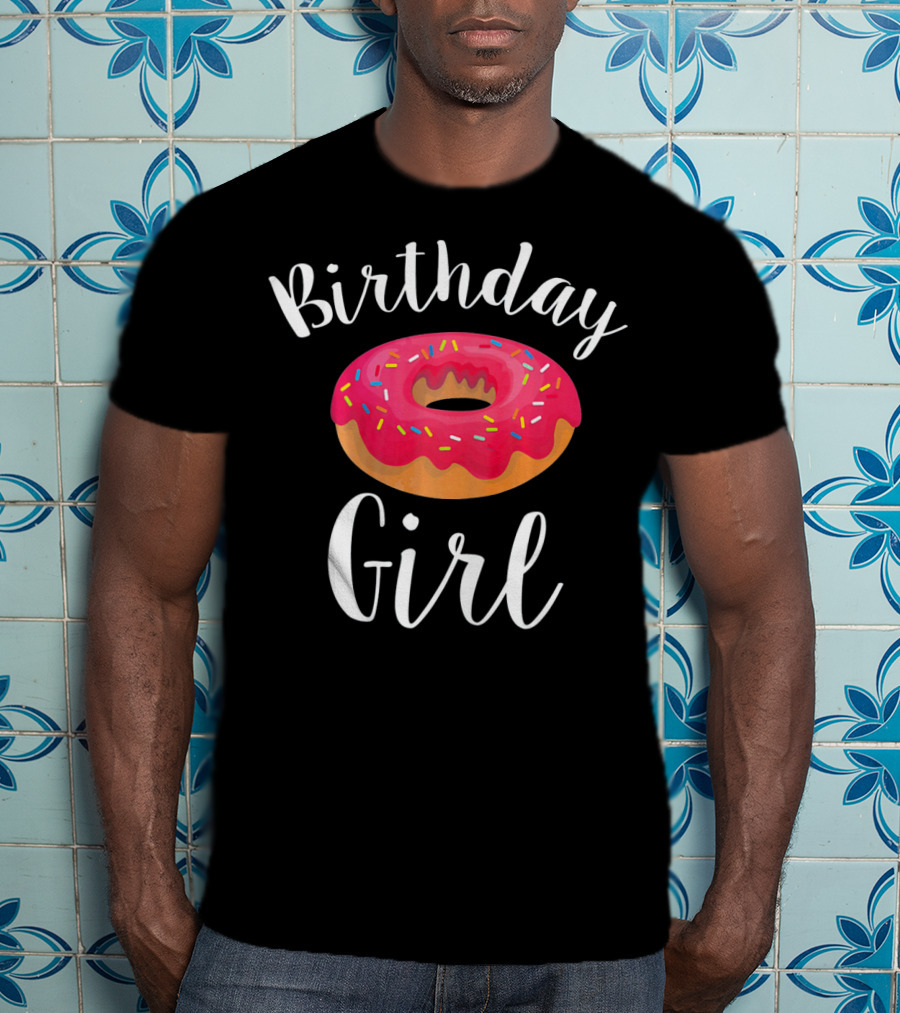 Birthday Girl Donut With Sprinkles T-Shirt