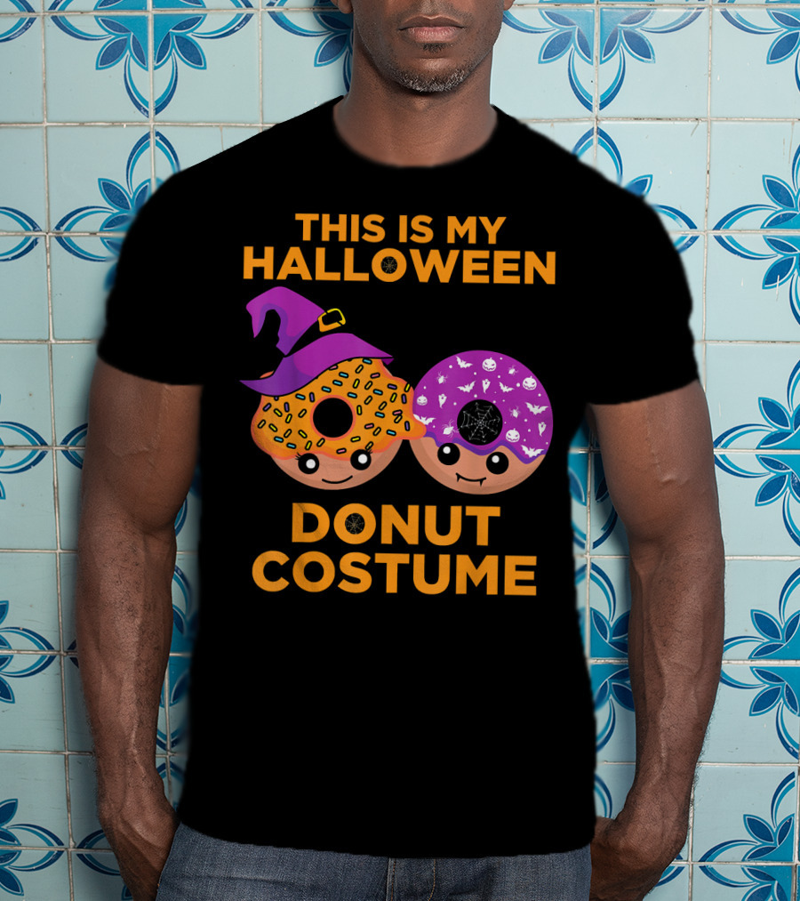 This Is My Halloween Donut Costume T-Shirt