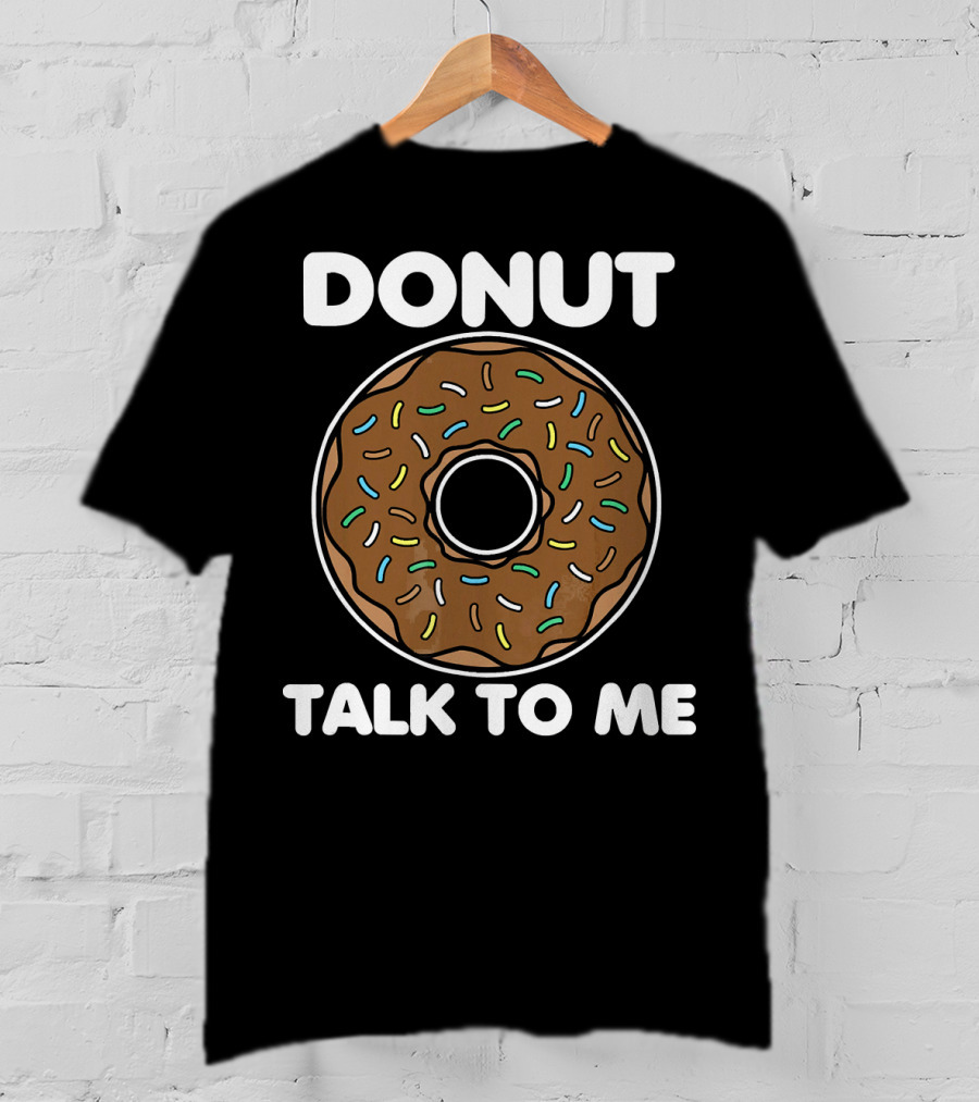 DONUT Talk To Me Choco Sprinkles T-Shirt
