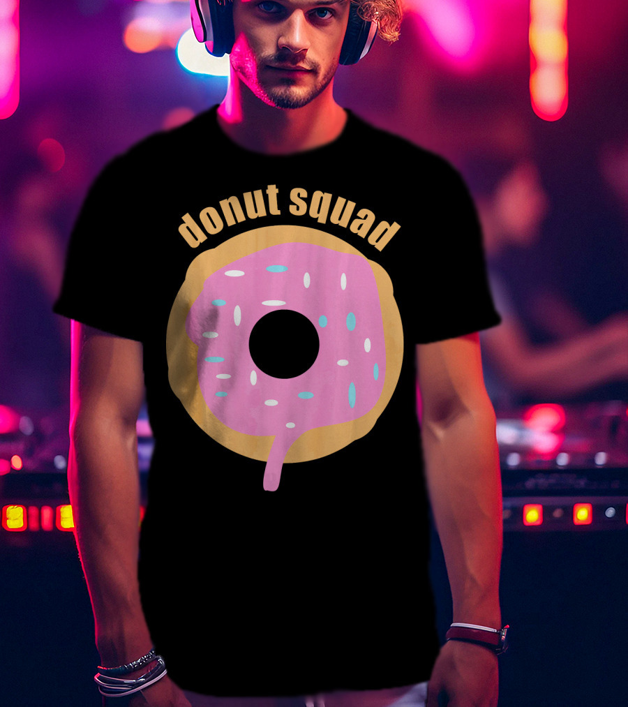 Donut Squad Funny Foodie Bakery T-Shirt