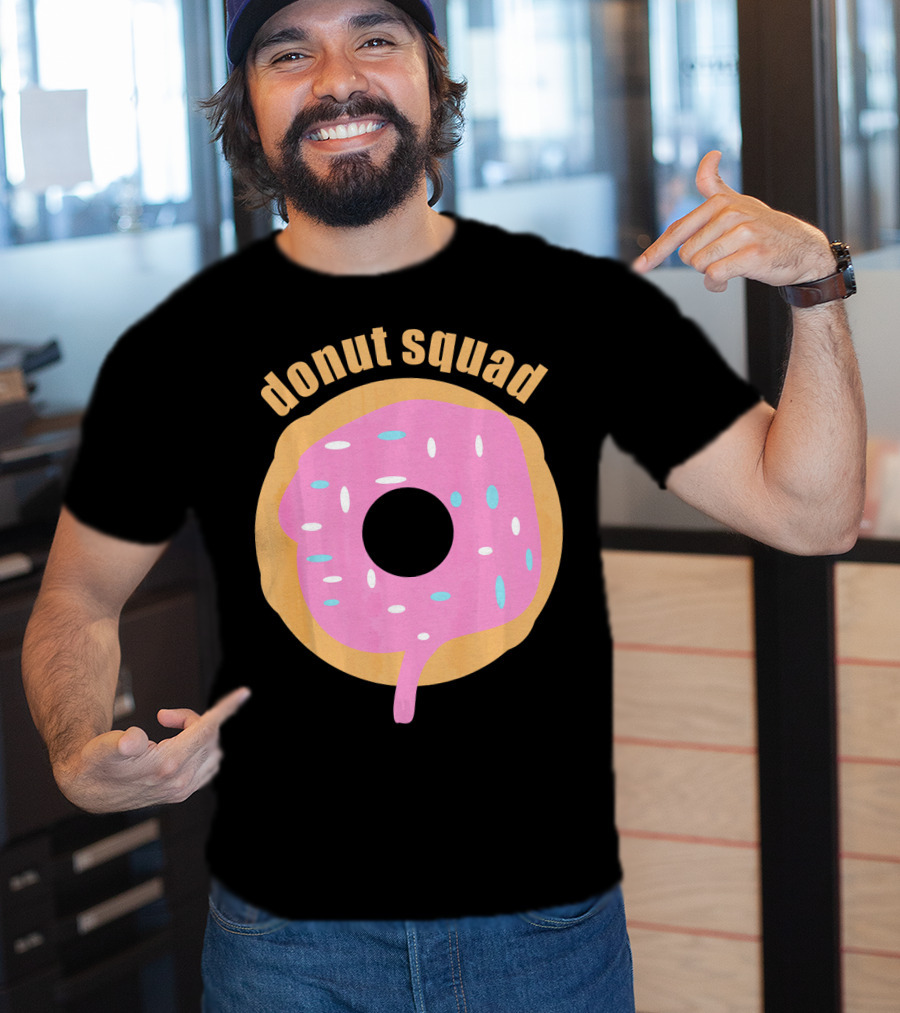 Donut Squad Funny Foodie Bakery T-Shirt