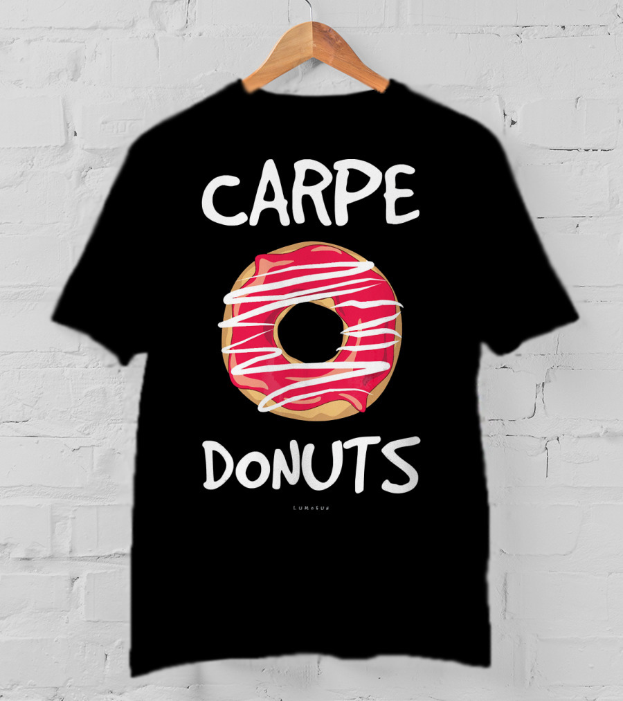 CARPE DONUTS Funny Lumaprints T-Shirt