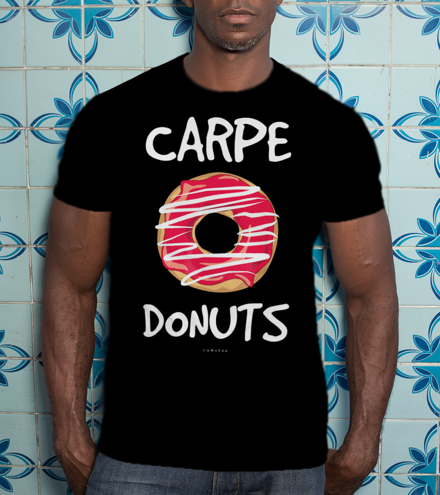 CARPE DONUTS Funny Lumaprints T-Shirt