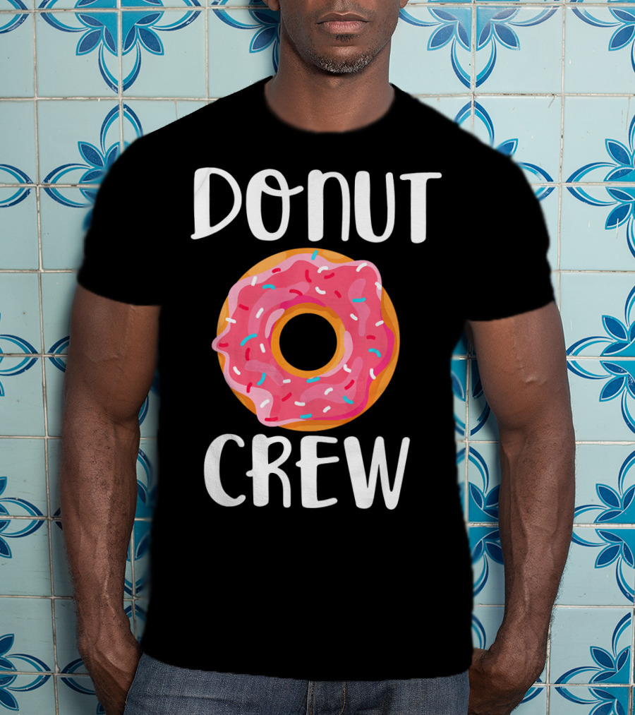 Donut Crew Doughnut Birthday Party T-Shirt